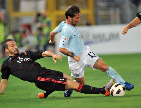 Zambrotta, Milan och Foggia, Lazio
