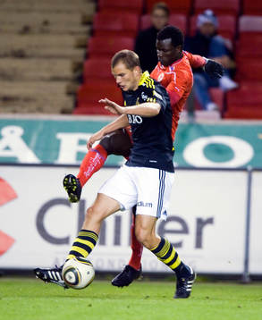 Robert Åhman-Persson, AIK och Abiola Dauda, Kalmar