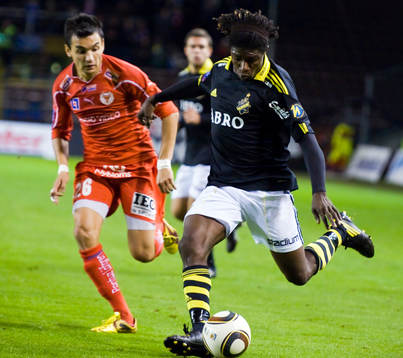 Emin Nouri, Kalmar och Mohamed Bangura, AIK