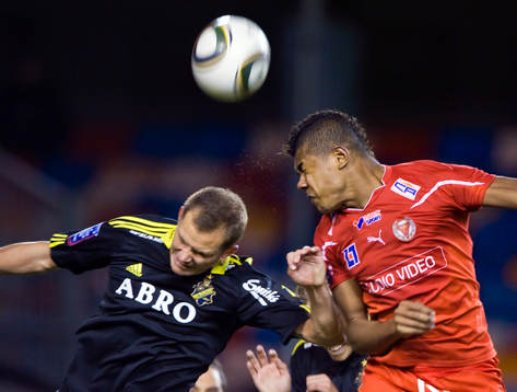 Robert Åhman-Persson, AIK ochj Ricardo Santos, Kalmar