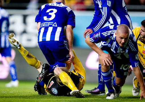 Nicklas Carlsson, IFK Göteborg, James Keene, Elfsborg
