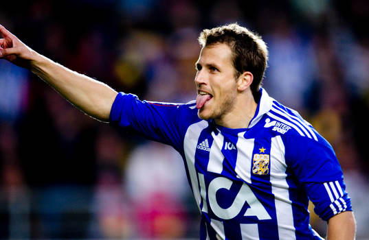 Tobias Hysén, jubel