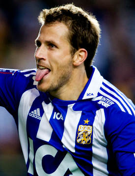 Tobias Hysén, jubel