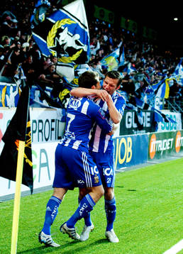 Tobias Hysén och Theodor Elmar Bjarnason, Göteborg,