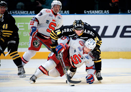 Patrik Carlsson, Södertälje och Daniel Rudslätt, AIK