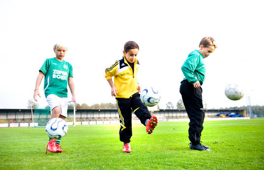 Fotboll, fotbollskickning, IFK Hässleholm, 10-åringar,