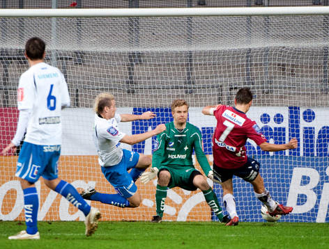 Petru Racu Niklas Westberg, målvakt Norrköping, Björn