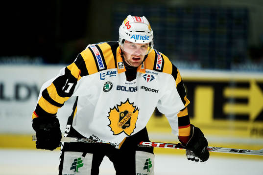Pavel Skrbek, Skellefteå, grinar illa