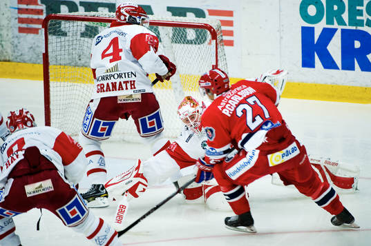 Patrik Carlsson, Södertälje, lurar Juha Pitkämäki,