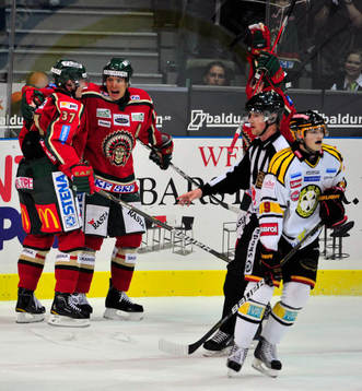 Mika Pyörälä och Riku Hahl, Frölunda (Jubel)