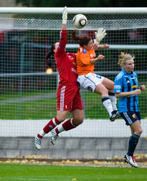 Gudbjörg Gunnarsdottir, målvakt, Djurgården och Josefin