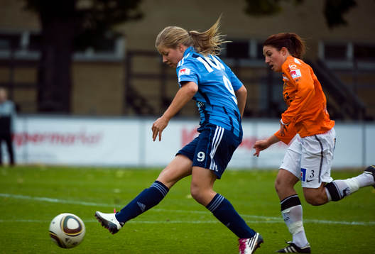 Klara Lindberg, Djurgården och Josefin Johansson, Sunnanå