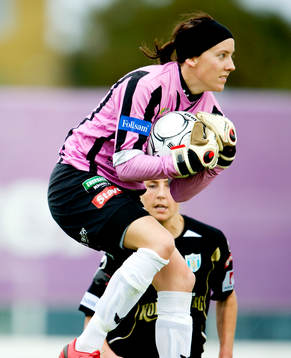 Jenny Olsson, målvakt Jitex