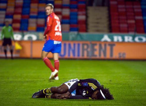 Joel Ekstrand, Helsingborg och Mohamed Bangura, AIK