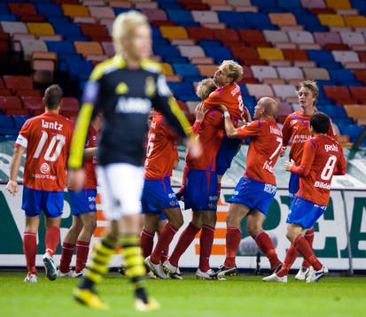 Erik Sundin, Helsingborg, jubel