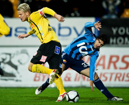 David Löfquist, Mjällby och Louis Antonio Rodriguez,