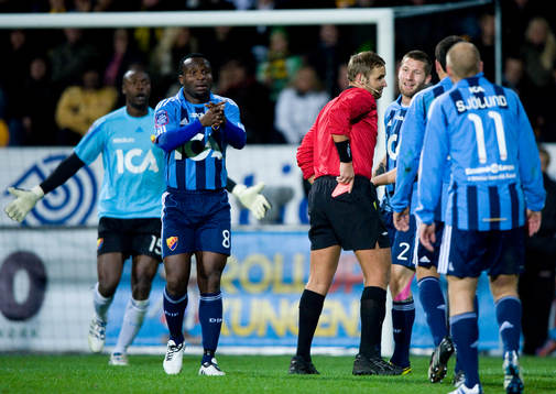Utvisning, Prince Ikpe Ekong, Djurgården, som ber till