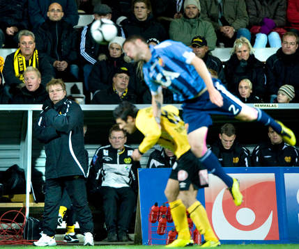 Peter Swärdh, tränare, Mjällby