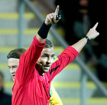 Jim Petersson, domare, debutant