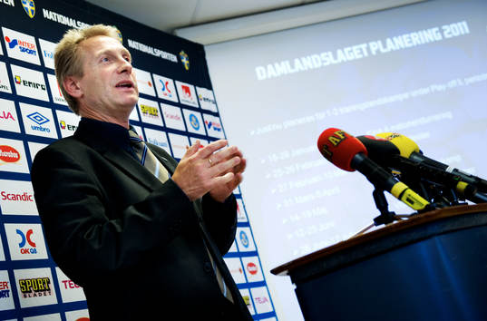 Thomas Dennerby, förbundskapten damfotbollslandslaget