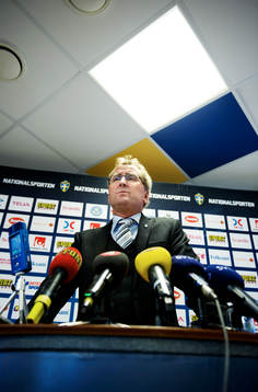 Erik Hamrén, förbundskapten Sverige A