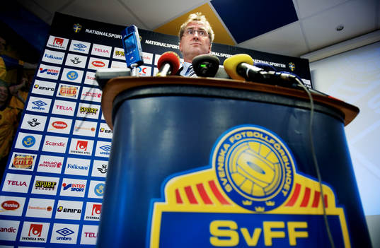 Erik Hamrén, förbundskapten Sverige A