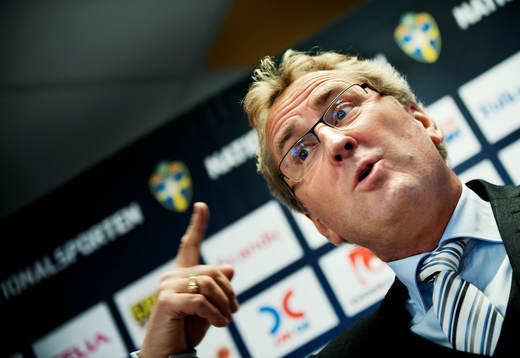Erik Hamrén, förbundskapten Sverige A