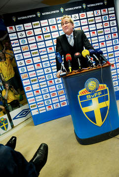 Erik Hamrén, förbundskapten Sverige A