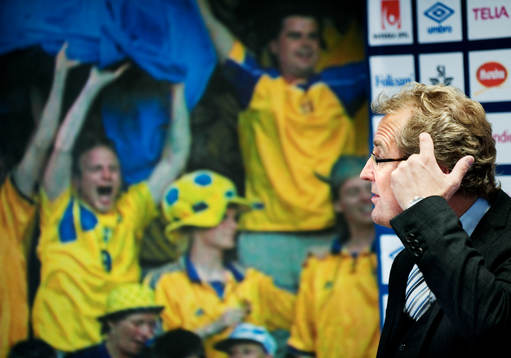 Erik Hamrén, förbundskapten Sverige A