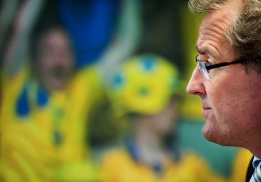 Erik Hamrén, förbundskapten Sverige A