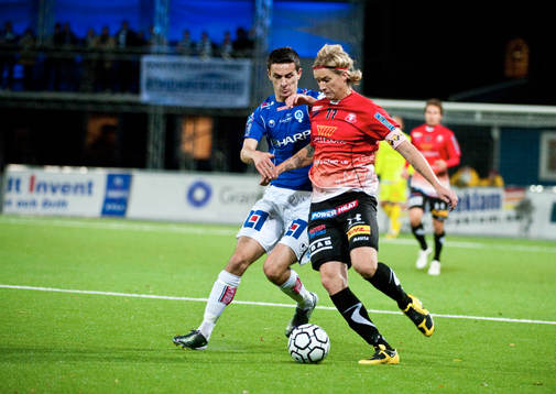 Haris Radetinac, Åtvidaberg och Andreas Drugge, Trelleborg