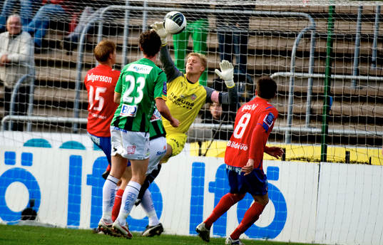 Pär Hansson, Helsingborg. Målvakt