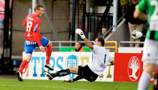Alexander Gerndt, Helsingborg mot Dime Jankulovski, Gais