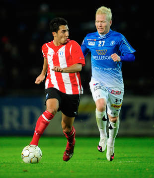 Jiloan Hamad, Malmö och Mattias Adelstam, Trelleborg