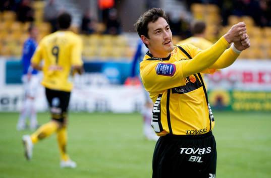Stefan Ishizaki, Elfsborg, jubel med en golfsving