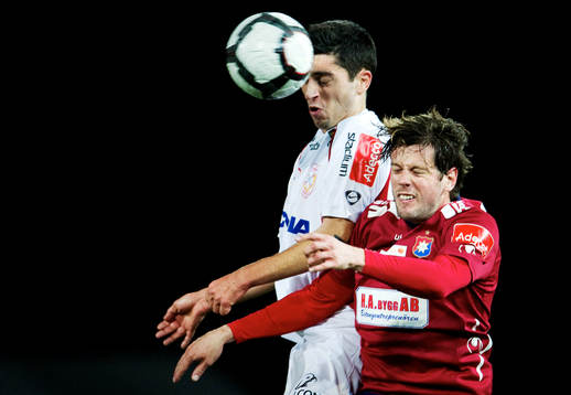 Nahir Besara, Assyriska, och Sebastian Johansson, Örgryte,