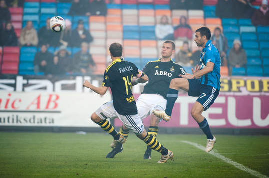 Sharbel Touma, Djurgården sparkar in 2-1
