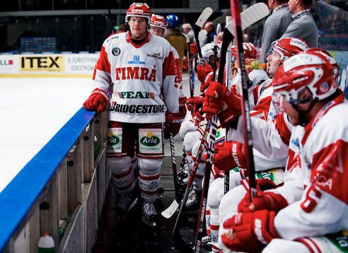 Mikko Jokela, Timrå, går i avbytarbåset