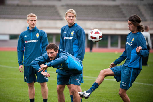 Marcus Berg, Ola Toivonen och Mikael Lustig