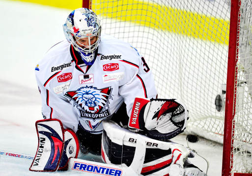 Fredrik Norrena, målvakt, Linköping släpper in 1-1