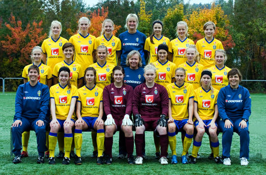 Fotboll, F15 / 95, Sverige, Lagbild