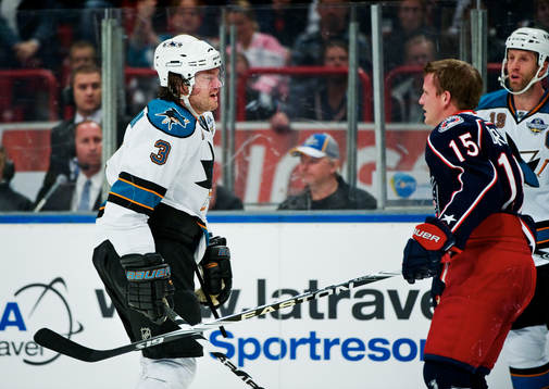 Douglas Murray, San Jose, undviker ett bråk med Derek