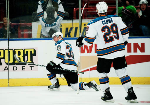 Logan Couture, San Jose, jubel