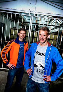Marcus Berg och Pontus Wernbloom