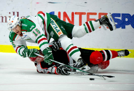 Morten Green, Malmö och Patrik Bergström, Rögle