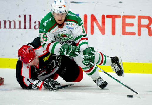 Morten Green, Malmö och Patrik Bergström, Rögle