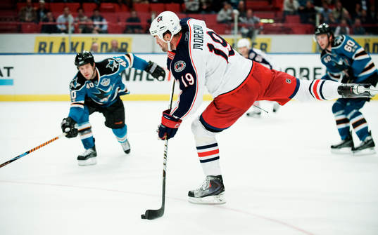 Bläddra bland fler bilder av Ishockey, NHL, San Jose Sharks - Columbus Blue Jackets