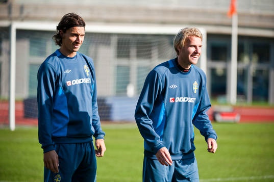 Zlatan Ibrahimovic och Ola Toivonen