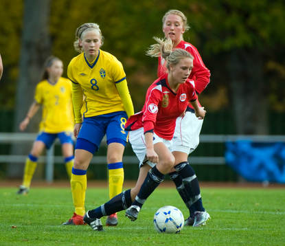 Filippa Curmark, Sverige, Lisa Naalsund och Martine Nesse,