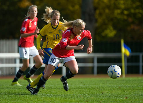 Synne Jensen, Norge, Amanda Johansson, Sverige och Kristin